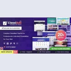 Classiads v6.1.1 - Classified Ads WordPress Theme Free Download