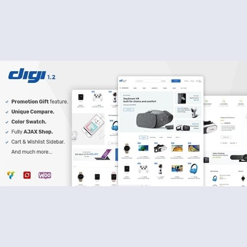 Digi v1.5.8 - Electronics Store WooCommerce Theme