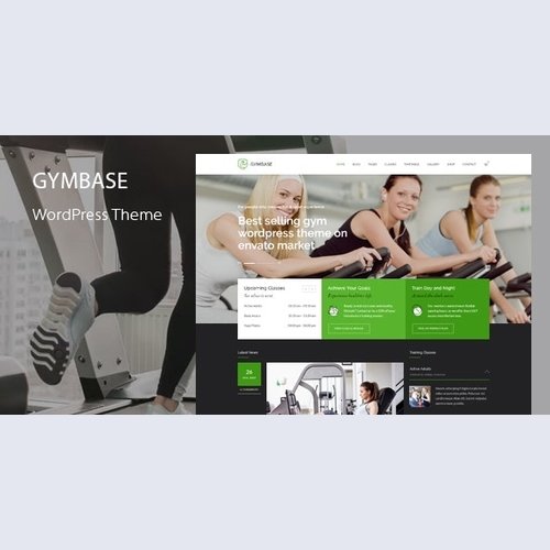 GymBase v14.1 - Responsive Gym Fitness WordPress Theme