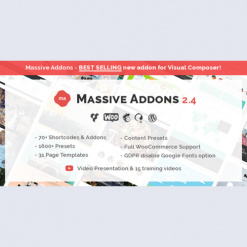 Massive Addons for WPBakery Page Builder v2.4.8