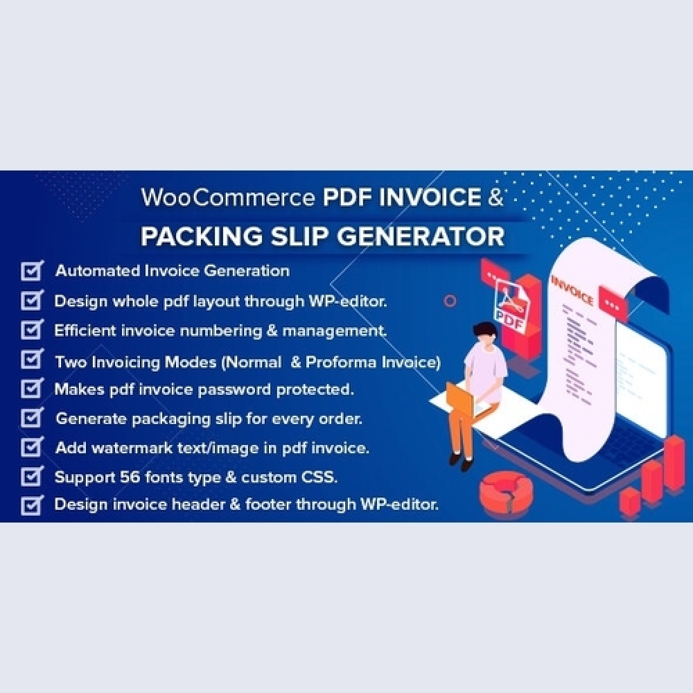 WooCommerce PDF Invoice & Packing Slip Generator v1.5.0 - WPSHOPE