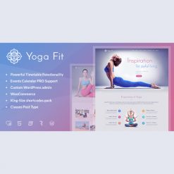 Yoga Fit v1.2.9 - Sports, Fitness & Gym WordPress Theme