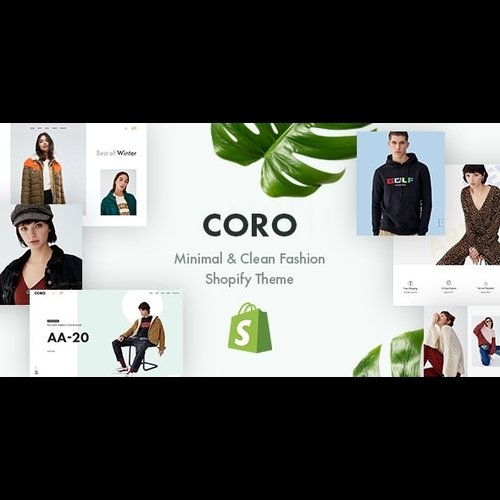 CORO v1.0.0 - Minimal & Clean Fashion Shopify Theme