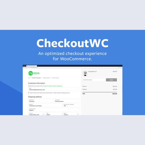 CheckoutWC v4.0.2 - Optimized Checkout Page for WooCommerce