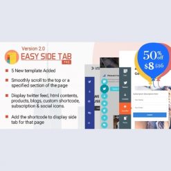 Easy Side Tab Pro v2.0.6 - Responsive Floating Tab Plugin For Wordpress