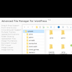 File Manager Plugin For Wordpress v7.5.4