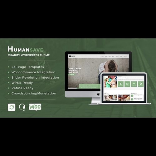 Humansave v1.0 - Responsive Nonprofit Charity WordPress Theme