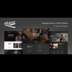 Nelson v1.2.0 - Barbershop Hairdresser & Tattoo Salon WordPress Theme