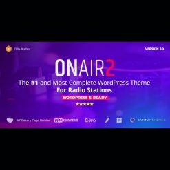 Onair2 v3.8.9 - Radio Station WordPress Theme