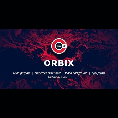 Orbix v1.0 - Creative Multi-Purpose Template