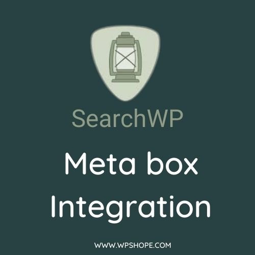 SearchWP Meta box Integration