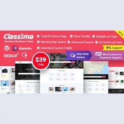 Classima - Classified Ads WordPress Theme