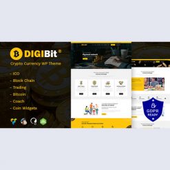 DigiBit - Cryptocurrency Mining WordPress Theme