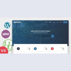 Disputo - WordPress bbPress Forum Theme