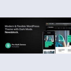 Newsblock - News & Magazine WordPress Theme with Dark Mode