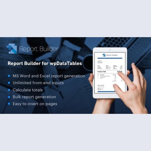 Report Builder add-on for wpDataTables v1.3.2 wpshope review