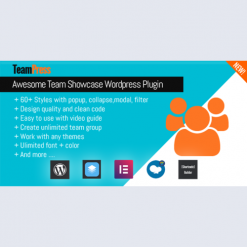 TeamPress v1.4.5 - Team Showcase plugin