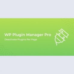WP Plugin Manager Pro v1.0.3 - Deactivate plugins per page