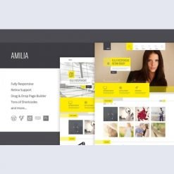 Amilia - Multipurpose One & Multi Page WP Theme