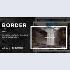 BORDER - A Delightful Photography WordPress Theme