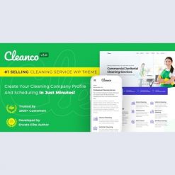 Cleanco - Cleaning Company Wordpress Theme