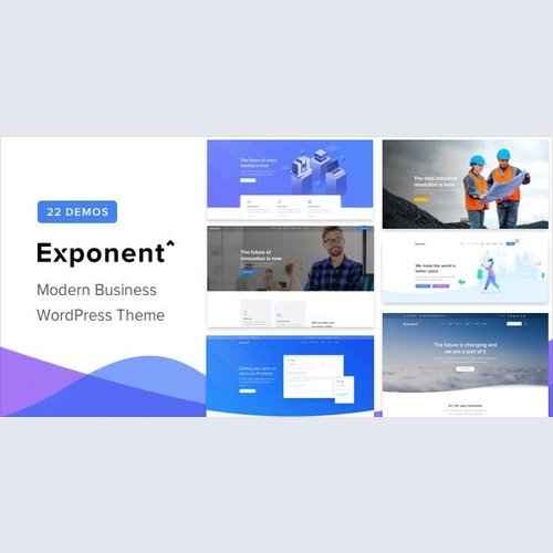 Exponent - Modern Multi-Purpose Business Theme