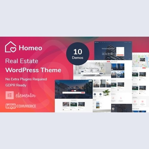 HOMEO - Real Estate Wordpress Theme