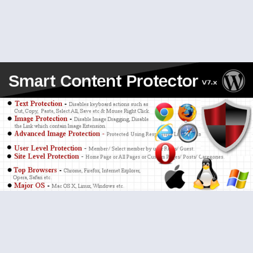 Smart Content Protector - Pro WP Copy Protection