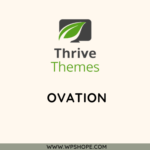 Thrive Plugin Ovation
