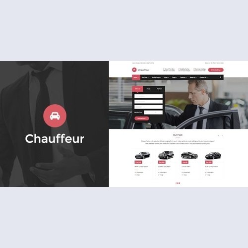 Chauffeur - Limousine, Transport And Car Hire WP Theme