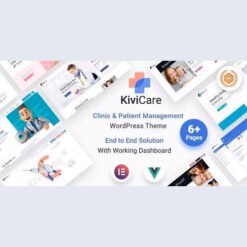KiviCare 2.0 - Medical Clinic & Patient Management WordPress Theme