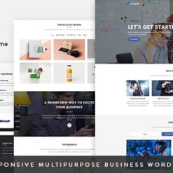 Kiamo v1.2.4 - Responsive Business Service WordPress Theme