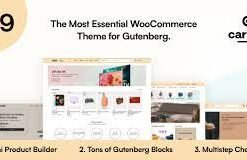 Cartify v1.1.1 - WooCommerce Gutenberg WordPress Theme