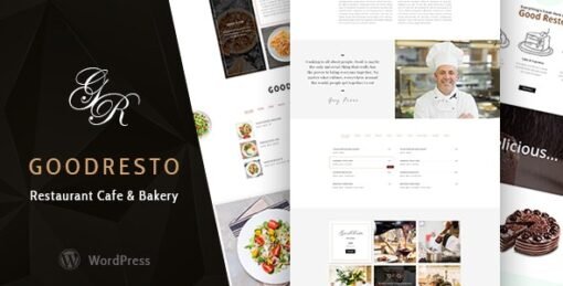 GoodResto v3.7 - Restaurant WordPress Theme + Woocommerce