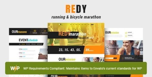 Redy | Marathon & Running Sports WordPress Theme