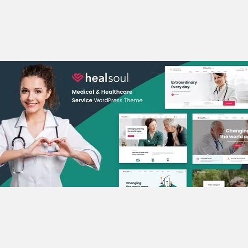Healsoul v1.8.0 - Medical Care, Home Healthcare Service WP Theme Free Download
