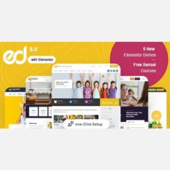 Ed School v3.20.1 - Education WordPress Theme Free Download