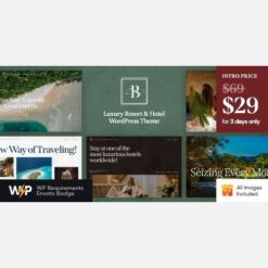 Belicia v1.0 - Luxury Resort & Hotel WordPress Theme Free Download