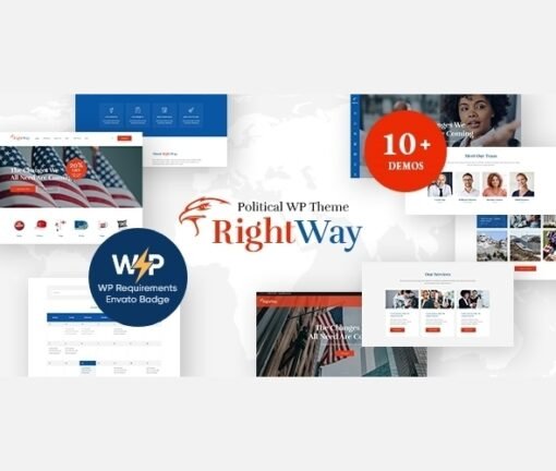 Right Way v4.0.8 - Election Campaign and Political Candidate WordPress Theme Free Download