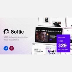 Softic v1.0 - SAAS Software & Application WordPress Theme Free Download
