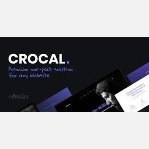 Crocal v2.1.0 - Responsive Multi-Purpose WordPress Theme Free Download