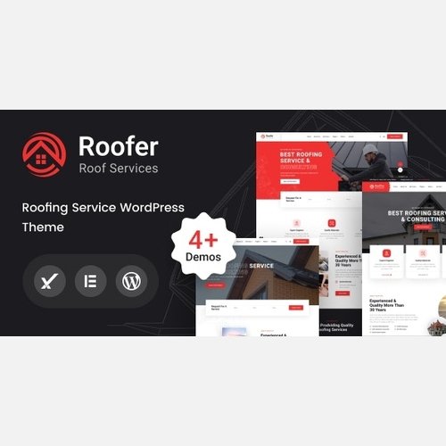 Roofer v1.0 - Roofing Services WordPress Theme + RTL Free Download