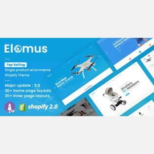 Elomus v3.12 - Single Product Shop Shopify Theme Free Download
