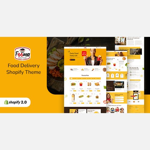 Fooma - Responsive Fast Food Delivery Shopify Theme Free Download