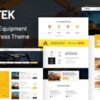 Antek - Construction Equipment Rentals WordPress Theme