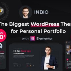 InBio v2.4.0 - Personal Portfolio/CV WordPress Theme Free Download