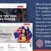 ImmiEx v1.5.8 - Immigration law, Visa services support, Migration Agent Consulting WordPress Business Theme Free Download