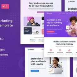 Martex v1.0.4.3 - Software, SaaS & Startup Landing Page WordPress Theme Free Download