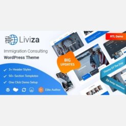 Liviza v3.4 - Immigration Consulting WordPress Theme Free Download