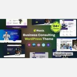 Maxiz v1.0 - Business Consulting WordPress Theme Free Download